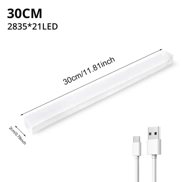 Luminária Recarregável Sensor Magnética 30cm - Compre 1 Leve 2 de 30cm